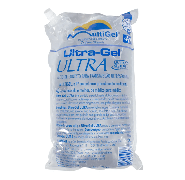 Gel Condutor Ultra Gel Ultra Bag 5kg Multigel