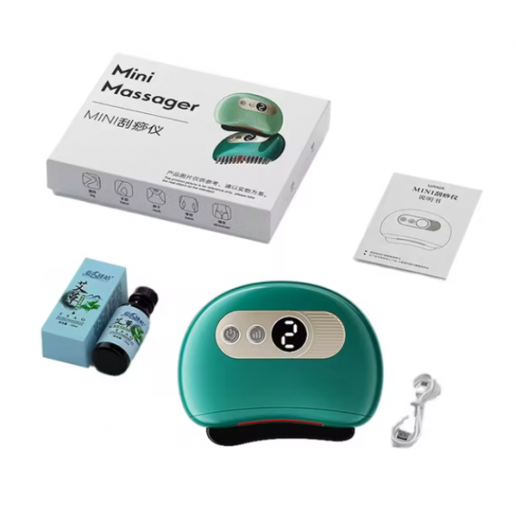 Massageador Elétrico Guashá Aquecedor 