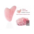 Guashá Pedra De Quartzo Rosa Para Massagem - Iastm 