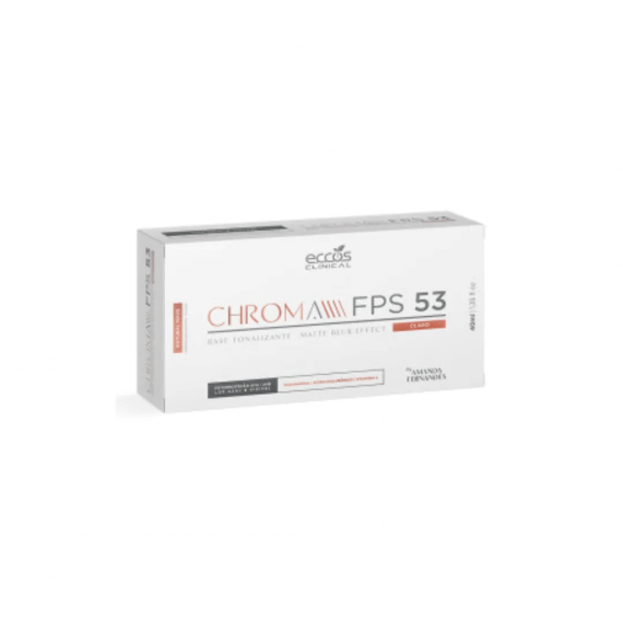 Chroma FPS 53 Protetor solar Base Claro Tonalizante 40ml - Eccos