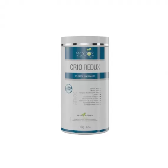 Crio Redux Gel Crioterápico Redutor de Medidas 1kg  - Eccos