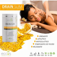 Combo Kit Ventosas 12 Copos Ve + Creme Massagem Drain Slim 1kg Eccos