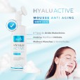 Hyalu Active Mousse Espuma de Limpeza E Redução De Oleosidade 145ml - Eccos