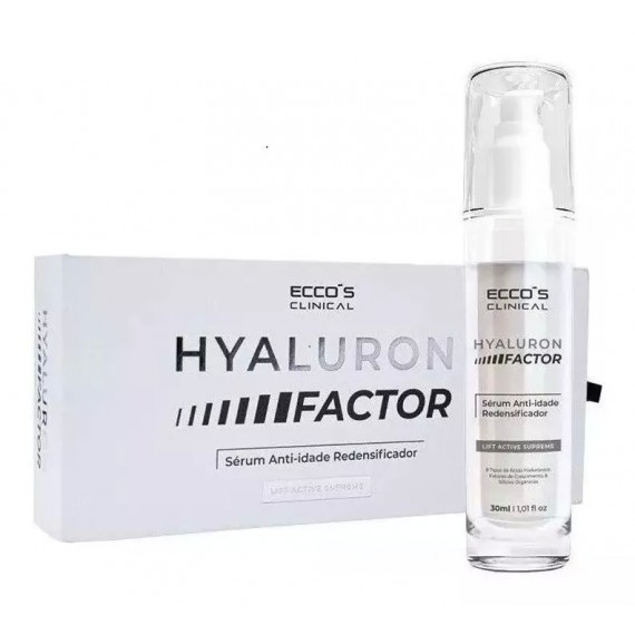 Sérum Hyaluron Factor Anti-idade Redensificador 30ml - Eccos