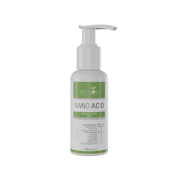 Nano Acid Sérum De Ácidos Profissional 120ml - Eccos