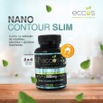 Nano Slim Oral Para Redução De Gordura Localizada E Abdominal 500mg 60 Cápsulas - Eccos