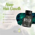 Nano Hair Growth Oral Para Queda E Crescimento Capilar 500mg 60 Cápsulas - Eccos