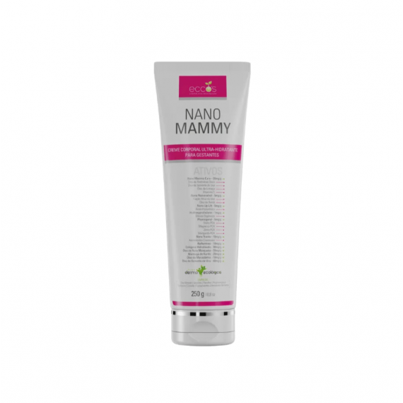 Nano Mammy Creme Ultra-hidratante p/ Gestantes 250g - Eccos 