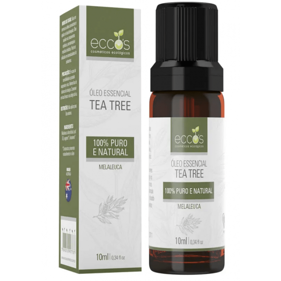 Óleo Essencial Tea Tree (Melaleuca) 10ml - Eccos