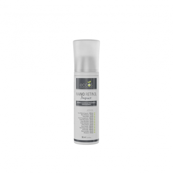 Nano Retinol Impact Sérum de Ácidos Concentrado 30ml - Eccos 