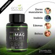 Uno Mag Night Treonato De Magnésio E Vitaminas Bioativas E Zinco 500mg 60 Cápsulas - Eccos