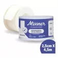 Esparadrapo Impermeável Branco 2,5cm x 4,5m - Missner