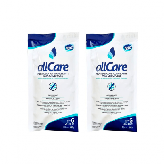 Kit 2 Membranas Anticongelante Para Criolipólise  All Care - RMC