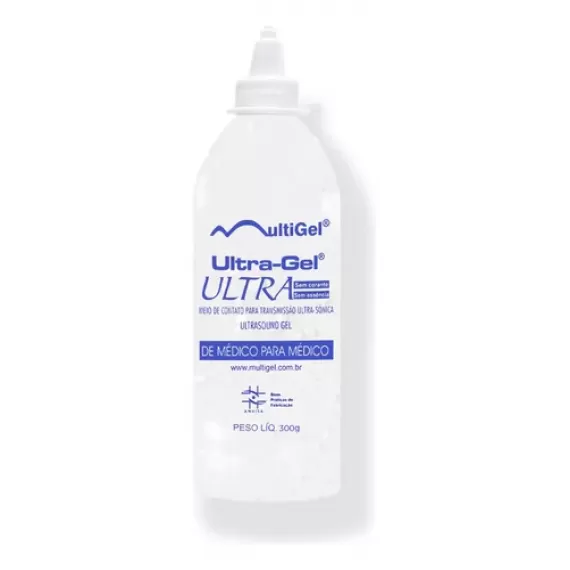 Gel para Ultrassom Ultra Gel Ultra Frasco 300G - Multigel