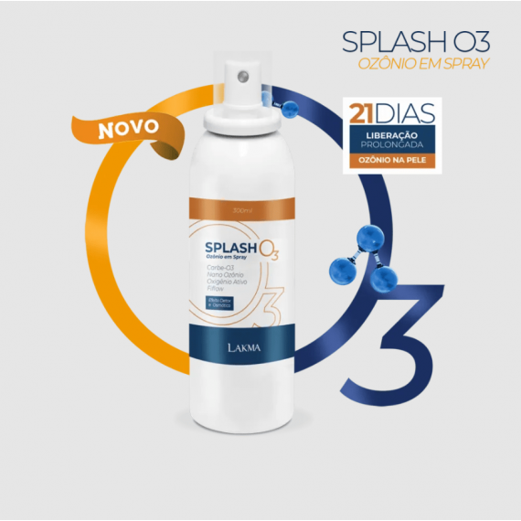 Splash O3 - Ozônio em Spray - 200ml Lakma