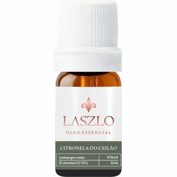 Óleo Essencial Citronela de Ceilão - Laszlo Aromaterapia