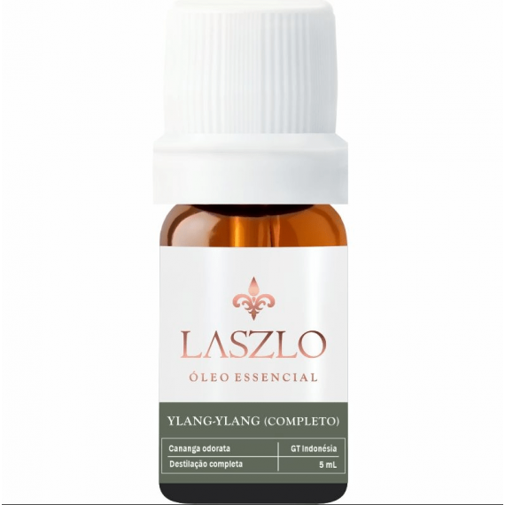 Óleo Essencial Ylang Ylang (Completo)  5ml- Laszlo 