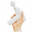 Mini Massageadora Pistola Branca Luxo