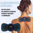 Mini Massageador Elétrico Recarregável 