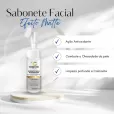 Sabonete Facial C/ Massageador Efeito Matte 150ml - Review Care