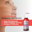 Sabonete Facial Rosa Mosqueta + Ácido Hialurônico Limpeza Profunda 120ml - Review Care