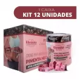 Creme Massagem Pimenta Negra Kit Atacado 12Un - Rhenuks