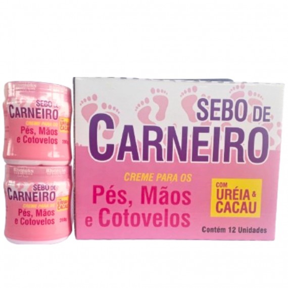 Creme Sebo De Carneiro Anti Ressecamento Kit Atacado 12Un -  Rhenuks