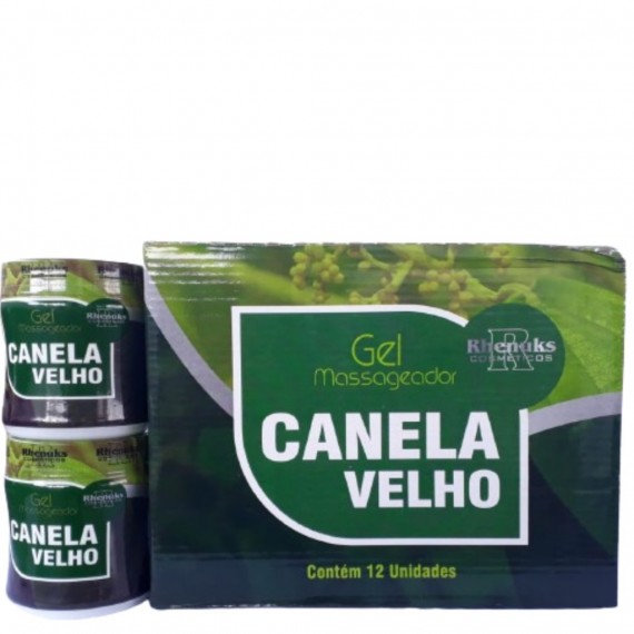 Gel Massageador Canela de Velho Kit Atacado 12Un - Rhenuks