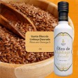 Óleo De Linhaça Dourada Garrafa 200ml - Santo Óleo