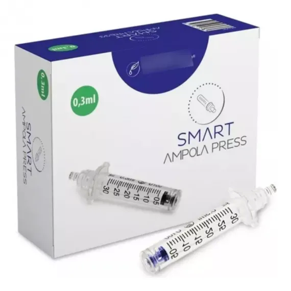 Kit 10 Seringas 0,3ml Para Caneta Pressurizada - Smart GR