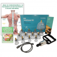 Kit Ventosa Variestética 12 Copos + Mapa e Livro - Variesética