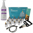 Combo Kit Ventosas 12 Copos Ve + Óleo de Massagem 300ml - Eccos