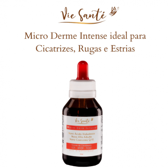 Nano Fator De Crescimento Para Cicatrizes Rugas e Estrias 60ml - Vie Santé