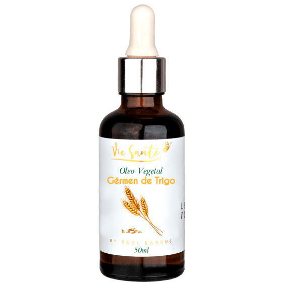 Óleo 100% Vegetal Gérmen De Trigo 50ml Facial e Capilar - Vie Santé