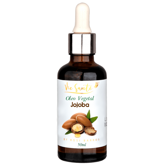 Óleo 100% Vegetal Jojoba 50ml Peles e Cabelos - Vie Santé