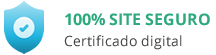 site 100% seguro - certificado de segurança